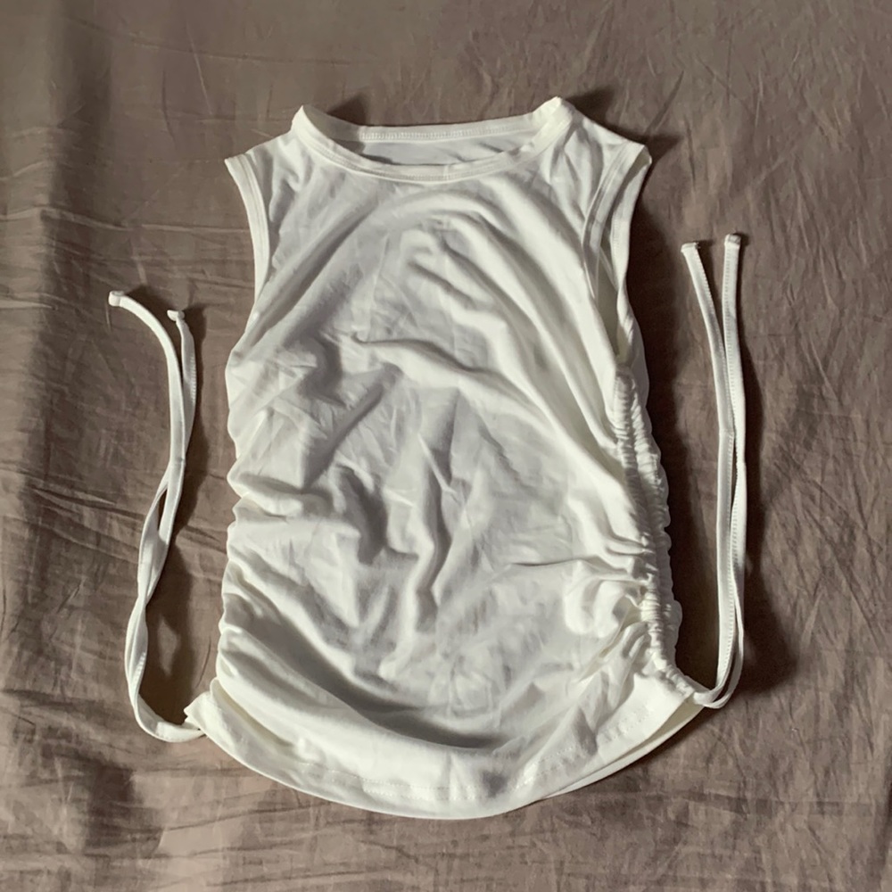 White tank shirt